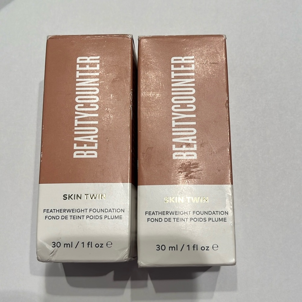 2x Beautycounter Tan 440 Skin Twin Featherweight Foundation